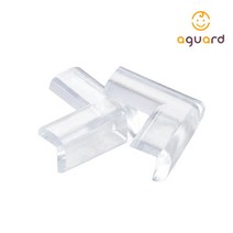 아가드 투명 코너보호대 6mm형 2입, 단품