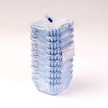 달곰베이킹 베이킹컵-사각, 블루(100장), 1개