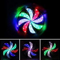 VIP 고휘도 바람개비 LED 자동차무드등, 6cm