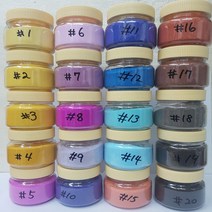 칼라석채(색모래), 12-밝은청, 1통