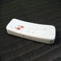 단고재 백자 목련 수저받침 / 숟가락받침 젓가락받침, 고백자