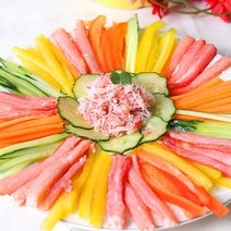 아이엠푸드몰 붉은대게살 모듬살 700g, 1팩