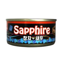 사파이어 참치 & 새우 캔 80g