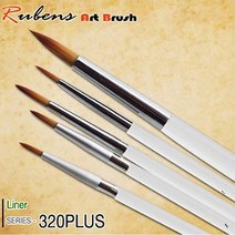 루벤스 320PLUS 세필붓 낱자루(인조모) 00호~6호, 루벤스320(0호)