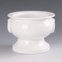 백자 향로 中