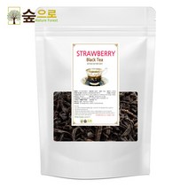 숲으로허브 스트로베리향 홍차 100g (리필용), 1개