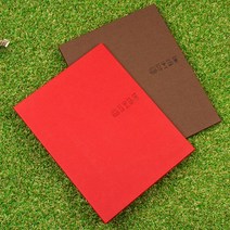 DESIGN13651 친환경 데님고급메뉴판 메뉴북 바인더 A4 외사이즈, 250x320(A4) - 그레이, 1개