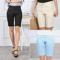 턴키 빅사이즈 807 면스판5부반바지