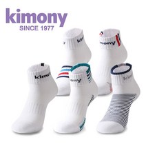 키모니 남여 스포츠 양말 5족 세트, 05.남성용 M4 5족
