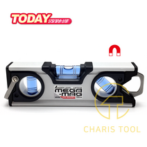 신와 핸디 자석 수평 MEGA-MAG 150mm 흰색 73132 카리스툴