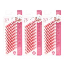 오죤 슬라이드 치간칫솔 I형10P SSS (0.7mm), 3개, 10p