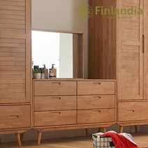 핀란디아 하모니 와이드체스트 서랍장, 오크