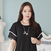 메르 반팔 꽃편지소매