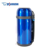 ZOJIRUSHI 조지루시 보온보냉병 SF-CC15 대용량 손잡이보온병 보온물통 보냉물통, CC15-AH(블루), 1.5L