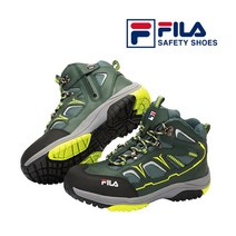 휠라 안전화 F-603khaki 아웃도어형, 카키, 255