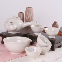 청꽃베이지 5인다기세트