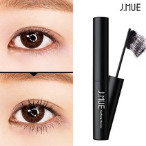 제이뮤 1+1번짐없는 스키니 마스카라, 브러쉬 블랙+브러쉬 블랙, 1개