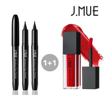 제이뮤 1+1 틴트+아이라이너 세트, 펜 브라운+틴트 2호, 1개