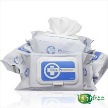 닥터큐 두툼하고 넓은 환자간병용 물티슈 60매, 1개