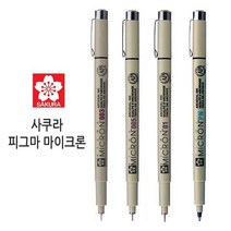 사쿠라 피그마 마이크론 XSDK 만화그리기용, PN 레드
