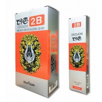 [문화연필] 더존연필 72개입 1갑, [3011100]4H