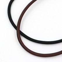 [후야몰]자수/6mm/실크/목걸이줄/2컬러/목걸이/프랑스자수/당일발송, NE32-6mm브라운