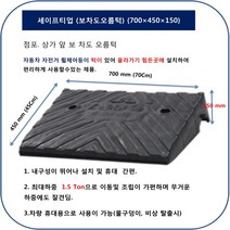 차량진입판: 700-450-150 (15Cm)상가진입판 장애인경사로