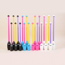 니스포 리듬체조곤봉 주니어 36cm 멀티컬러 리듬체조, 블루ㅣ핑크 주니어곤봉멀티