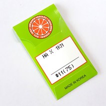 행복한다이세상 홈패션 부자재 총모음전 미싱 재봉틀 퀼트 각종부자재, 004. 가정용 니트바늘 11호