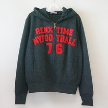 엠아이뷰티 Renx NY 76 긴팔 후드 집업 단품 여자 트레이닝복