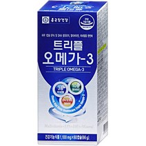 종근당건강 트리플 오메가3 60캡슐 (60일분), 1개, 1100mg