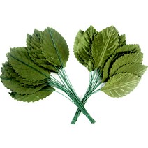 [유니아트] 녹색나뭇잎 - 크기선택, 녹색나뭇잎 소, 1개