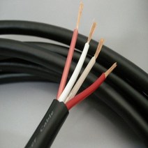 카나레 4S10F 4심 스피커케이블 1미터 단위 카나레(Canare) [정품], 4S10F 1M 단위