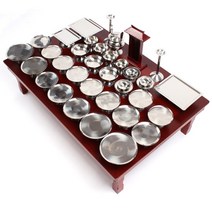 남원공방 스텐 제기 세트 DG, 1세트, 37종