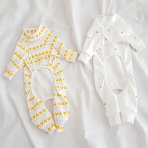 핸즈 & Dog 국내 고급원단 핸드메이드 오가닉 올인원 애견의류 강아지옷, 오가닉올인원-화이트
