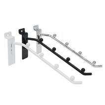 스페이스월 경사 볼 행거/월 후크/옷걸이/진열/부속, 크롬 6볼