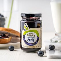 베리베리팜 블루베리 생잼(250g), 250g, 1병