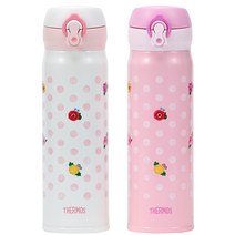 THERMOS 일본 써모스 진공 텀블러 JNL-502GK 500ml 보온병, 화이트
