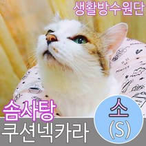 모모민트 솜사탕 쿠션넥카라 S(소), 1개