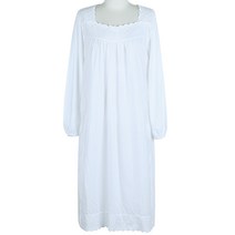 원피스토리 어깨 면레이스 긴팔 롱원피스 레이어드무지박스롱티 임부복