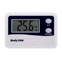 바디컴 디지털 냉장고 온도계 RT-001/자석 부착형/센서, 1개