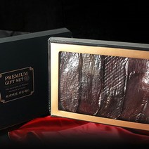 [1월19일 오전9시 마감] 국내산 소고기 육포 선물세트 500g, 1개