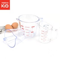 칼라눈금 PC계량컵 투명컵 계량기, 칼라눈금 계량컵 DS-PC250M (225ml)