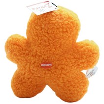 재니스 임브로이더드 베르베르 보이 애견 봉제장난감, Orange, 1개