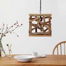 마켓비 ARTIKAL 원목펜던트등갓 DAWSON, 단일옵션+AMNA램프코드세트E26KS1092D/3-블랙