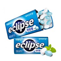 이클립스 페퍼민트향 캔디, 31g, 1개