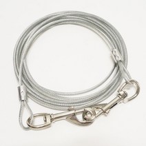 보냄 소형견용 와이어 리드줄 3mm(5M)