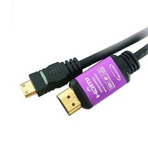 마하링크 고급형 HDMI to Mini HDMI 케이블/3D TV 완벽지원/HD 초고화질 해상도 지원/lg 삼성 레노마 한성 모니터 TV 연결 케이블/ [Ver1.4] 267936, 1.8M