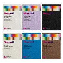 [두성종이] 두성 A4 양면머메이드 10매 - A4색지 A4머메이드지, 119