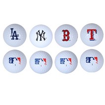 MLB [MLB] 구단 2피스 골프공 (흰색), 보스턴 레드삭스